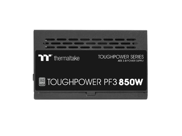 Thermaltake Toughpower PF3 - TT Premium Edition - strømforsyning (intern) - ATX12V 3.0 - 80 PLUS Platinum - 850 watt - aktiv PFC - svart