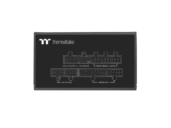 Thermaltake Toughpower PF3 - TT Premium Edition - strømforsyning (intern) - ATX12V 3.0 - 80 PLUS Platinum - 850 watt - aktiv PFC - svart