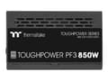 Miniatyrbilde 1 av 5: Thermaltake Toughpower PF3 - TT Premium Edition - strømforsyning (intern) - ATX12V 3.0 - 80 PLUS Platinum - 850 watt - aktiv PFC - svart