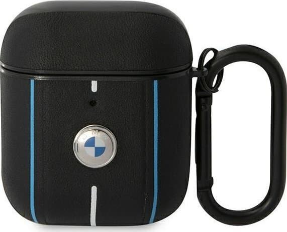 BMW BMA222RVSK AirPods 1/2 cover black Leather Color Lines