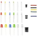 Miniatyrbild 2 av 3: TRU COMPONENTS LED sortiment Röd, Blå, Grön, Gul, Kallvit, Varmvit Rund 3 mm, 5 mm, 8 mm 30 ° 7.5 mA, 8 mA 3 V, 15 V