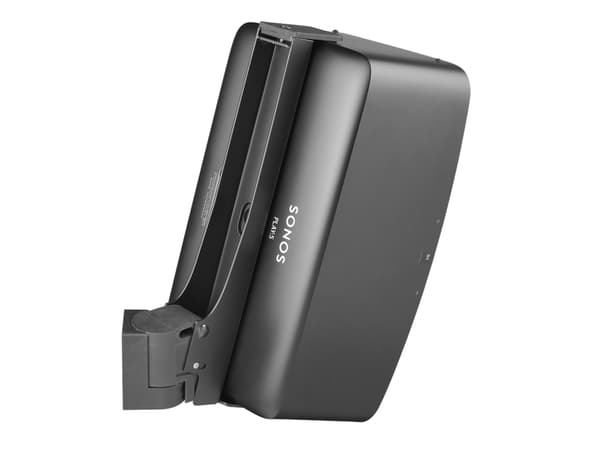 Cavus vægbeslag til Sonos® Five/Play:5. Vertikal. Sort