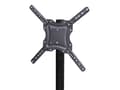 Miniatyrbilde 3 av 5: Sinox StandView TV gulvstand med hjul og drejbar top. 26"-65". Matsort