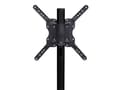 Miniatyrbilde 2 av 5: Sinox StandView TV gulvstand med hjul og drejbar top. 26"-65". Matsort