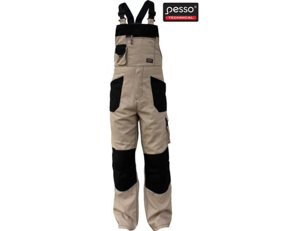 Työhaalari Pesso Twill, beige 50/200