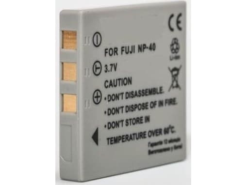Ekstra digital HONEYWELL HNP-40, FUJI NP-40 batteri, 1200mAh