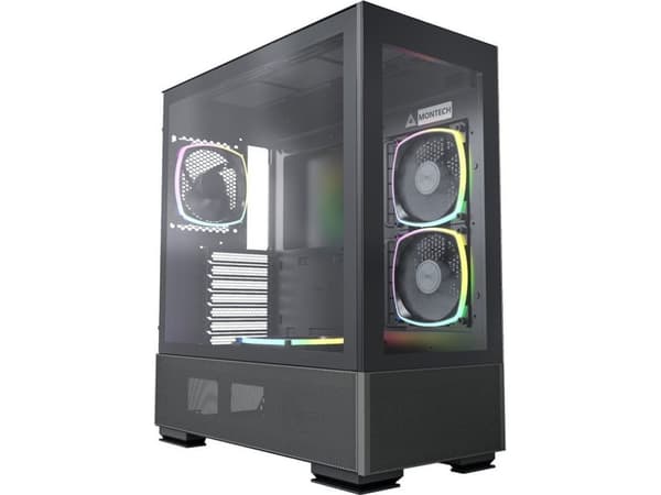 Montech Sky Two - Tower - upp till - Gigabit Ethernet Svart