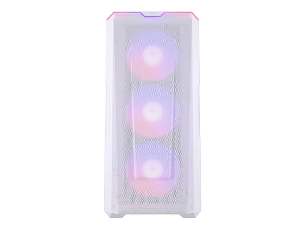 Phanteks Eclipse G500A DRGB - Mid tower - ATX - sidepanel med vindu (herdet glass) - ingen strømforsyning (ATX) - hvit - USB/lyd