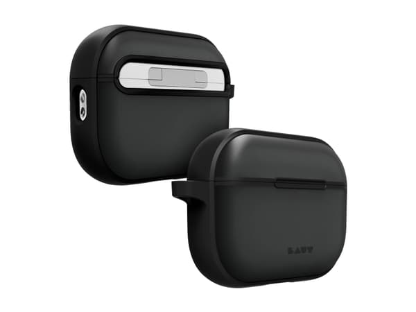 LAUT Huex Protect, boks, aluminium, polykarbonat (PC), termoplastisk polyuretan (TPU), svart, gjennomsiktig