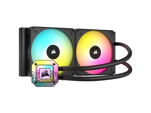 CORSAIR iCUE H115i ELITE CAPELLIX XT - Kylsystem med vätska till processorn - Elementstorlek: 280 mm - (för: LGA1700, LGA1200, LGA1150, LGA1151, LGA1