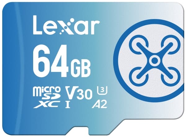 Lexar FLY 64GB microSDXC UHS-I R16/W60 mikroSD-muistikortti