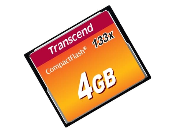 Transcend - Flashminnekort - 4 GB - 133x - CompactFlash