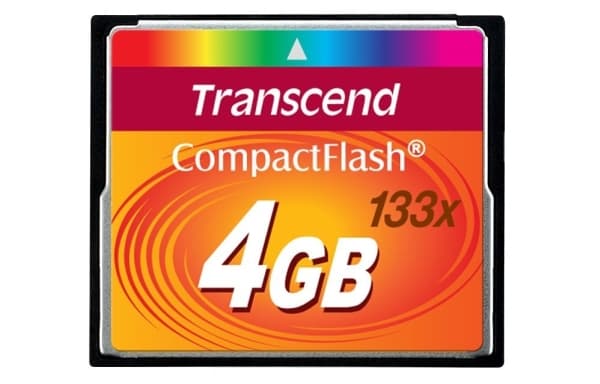 Transcend - Flashminnekort - 4 GB - 133x - CompactFlash