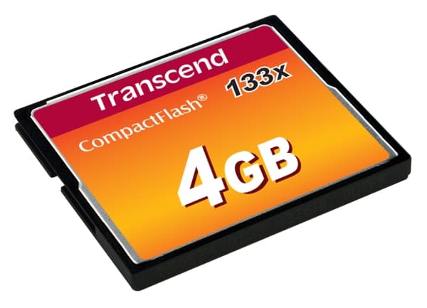 Transcend - Flashminnekort - 4 GB - 133x - CompactFlash