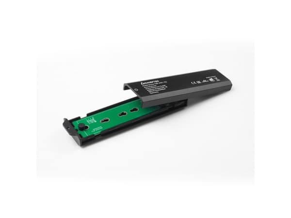 Chieftec CEB-M2C-TLE, SSD-kabinett, M.2, M.2, 10 Gbit/s, USB-tilkobling, Sort