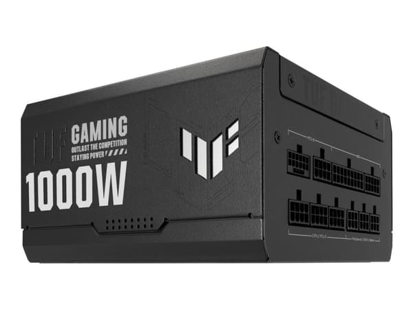 ASUS TUF Gaming - Strømforsyning (intern) - ATX12V - 80 PLUS Gold - AC 100-240 V - 1000 watt