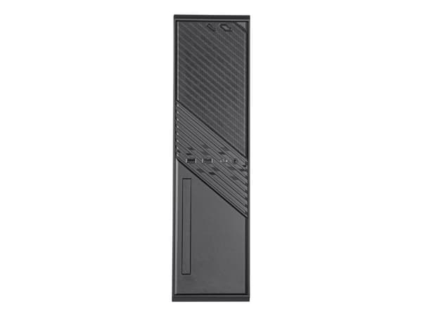 Silverstone MILO 12, Mini Tower, PC, Sort, Mini-ITX, Plast, Stål, 7,7 cm