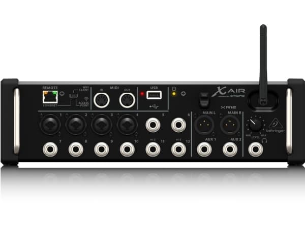 Behringer XR12, 12 kanaler, Sort