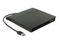 Pikkukuva 1 / 5: Delock ulkoinen kotelo 5,25" Slim SATA-asemille 12,7 mm SuperSpeed USB 5 Gbps Type-A-liittimeen