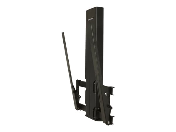 Ergotron - Monteringssats (lyftmobil med låg profil, monteringsmall, 2 lutande konsoler, kabelhanteringsmaskinvara) - glidande - för LCD-display - sl
