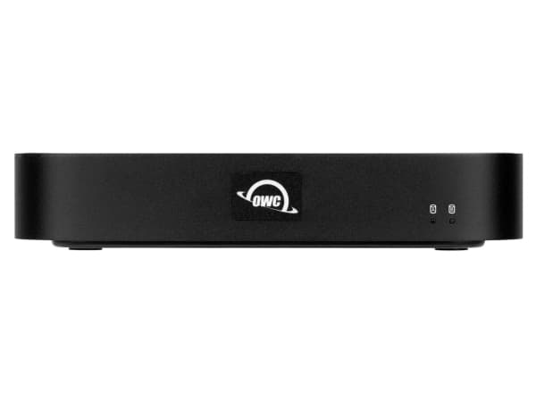 OWC miniStack STX - Fast tilstand / harddiskstasjonsoppstilling - 2 brønner (SATA-600 / PCI Express (NVMe)) - Thunderbolt 4 (ekstern)