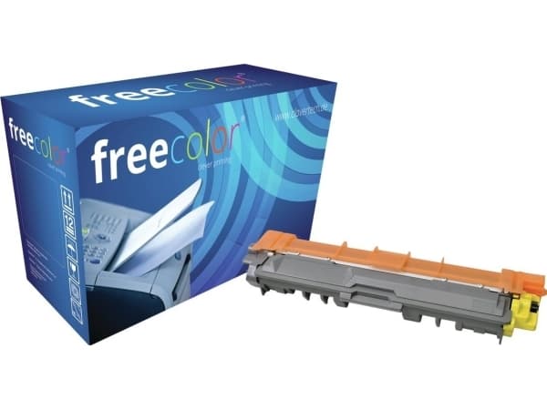 Freecolor TN245Y-FRC, 2200 sider, Gult, 1 stykker