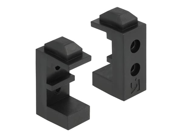 DeLOCK 18027, Kiintolevyn kiinnike, Musta, 2.5,3.5", 16 mm, 23 mm, 42 mm