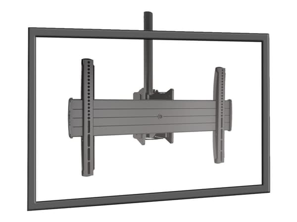 Chief Fusion Large Ceiling TV Mount - For Displays 42-75" - Black - Monteringskomponent (takmontering) - for flatpanel - svart - skjermstørrelse: 42"