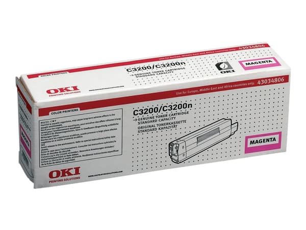 OKI - Magenta - original - tonerpatron - for C3200, 3200 Design, 3200n