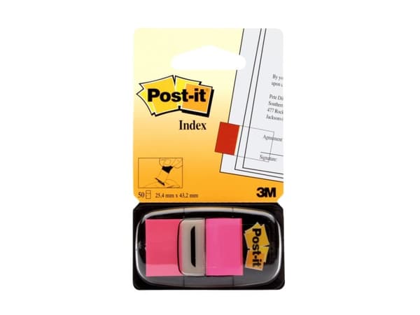 3M I680-21, Vaaleanpunainen, 25,4 mm, 4,32 cm, 50 kpl