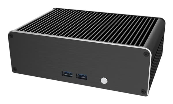 Akasa Newton CTN - Kompakt boks - UCFF - ingen strømforsyning - USB
