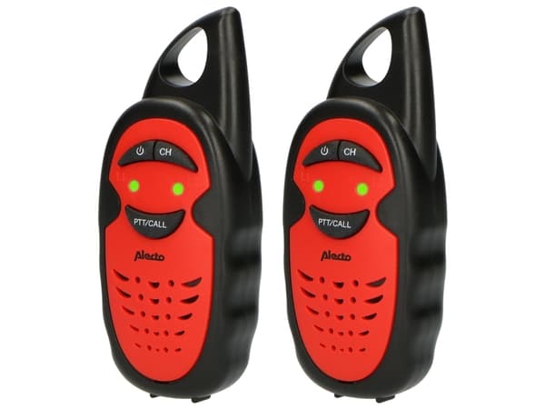 Alecto FR-05RD, Familieradiotjeneste (FRS), 3 kanaler, 446 MHz, 3000 m, AAA, 4 timer