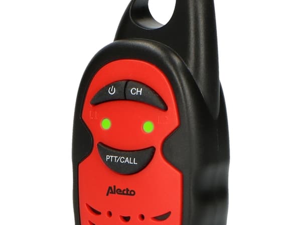 Alecto FR-05RD, Familieradiotjeneste (FRS), 3 kanaler, 446 MHz, 3000 m, AAA, 4 timer
