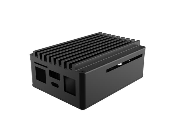 Akasa Skyline Pro, Small Form Factor (SFF), PC, Svart, Gjuten aluminium, Koppar, 92 mm, 68,3 mm