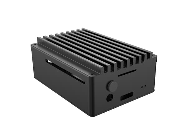 Akasa Skyline Pro, Small Form Factor (SFF), PC, Svart, Gjuten aluminium, Koppar, 92 mm, 68,3 mm