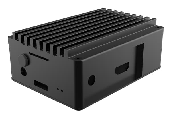 Akasa Skyline Pro, Small Form Factor (SFF), PC, Svart, Gjuten aluminium, Koppar, 92 mm, 68,3 mm Svart