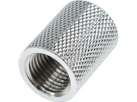 Alphacool HF socket 2 x G1/4 inner thread - Tilkoblingsadapter til væskekjølingssystem (hunnkobling) - krom