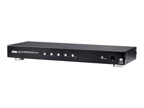 ATEN VS482B, HDMI, Lajittelu, metalli, 60 Hz, 5 m, 3840 x 2160,4096 x 2160