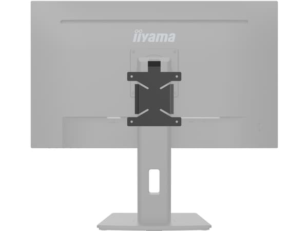 Iiyama MD BRPCV07 - Asennuskomponentit (VESA-asennuskannatin) - mini PC:lle - harmaa - asennusliitäntä: 100 x 100 mm - monitori