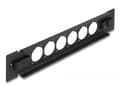 Pikkukuva 3 / 3: DeLOCK 66899, Patch panel, Musta, Metalli, 1U, Kiina, 25,4 cm (10")