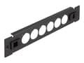 Pikkukuva 1 / 3: DeLOCK 66899, Patch panel, Musta, Metalli, 1U, Kiina, 25,4 cm (10")