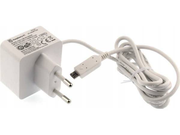 Offisiell Raspberry strømforsyning PI 3, strømforsyning