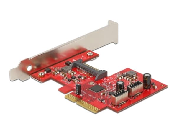 Delock - USB-adapter - PCIe 3.0 x4 - USB 3.2 Gen 2 (internal) x 2