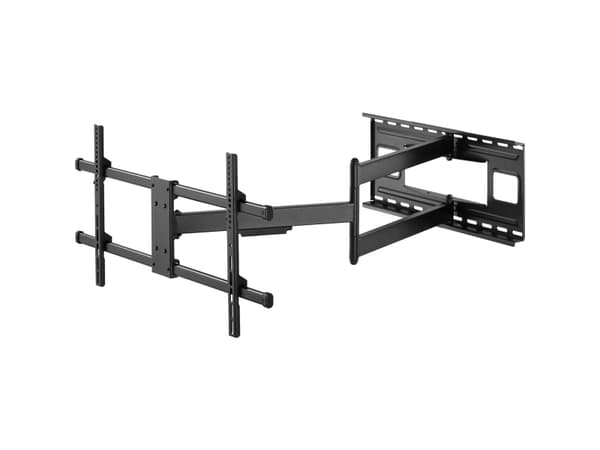 InLine 23130A, 200 x 200 mm, 800 x 400 mm, -15 - 5°, -90 - 90°, Stål, Sort