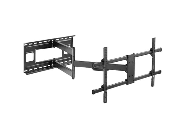 InLine 23130A, 200 x 200 mm, 800 x 400 mm, -15 - 5°, -90 - 90°, Stål, Sort Sort