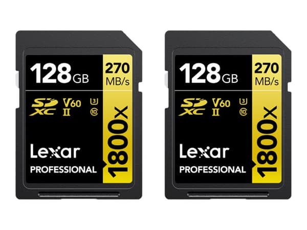Lexar Professional - Flashhukommelseskort - 128 GB