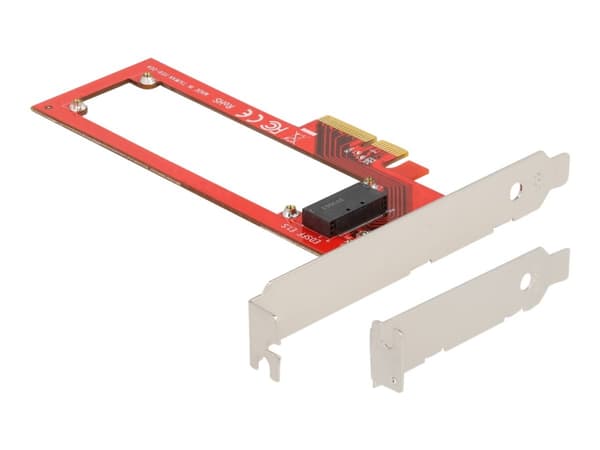 Delock - Lagringskontroller - EDSFF E1.S - lav profil - PCIe 4.0 x4
