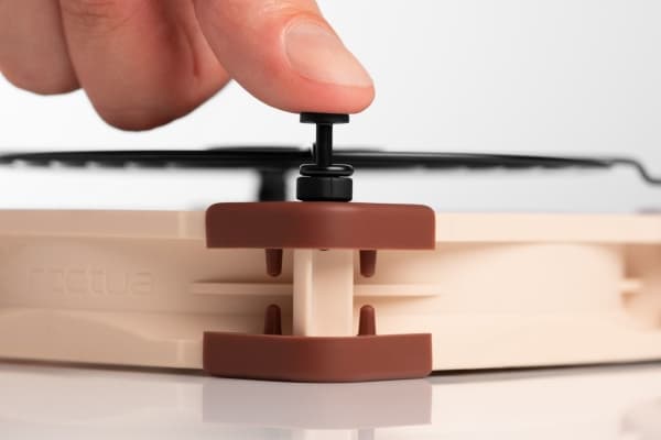 Noctua NA-FG1-8 SX2, Viftegrill, Stål, 8 cm, 71,5 x 71,5 mm, 2 stykker, Boks