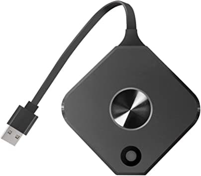 EZCast QuattroPod-USB-1T1R, Työpöytä, Musta, Muovi, 60 fps, 4 käyttäjä (t), Ulkoinen