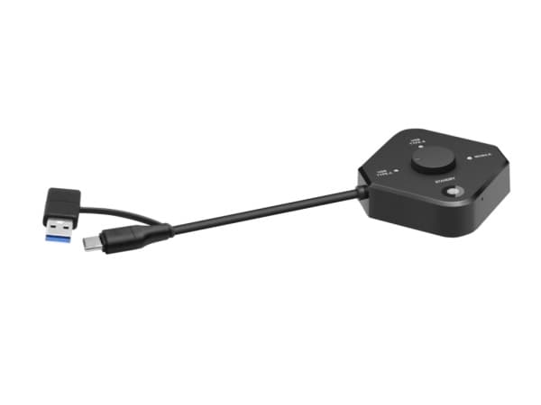 EZCast QuattroPod-USB-1T1R, Työpöytä, Musta, Muovi, 60 fps, 4 käyttäjä (t), Ulkoinen